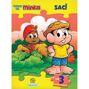 Quebra Cabeça - Turma Da Mônica - Saci