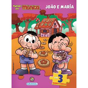 Quebra Cabeça - Turma Da Mônica - João E Maria