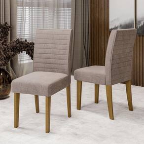 Conjunto com 2 Cadeiras de Jantar Multimóveis CR50041