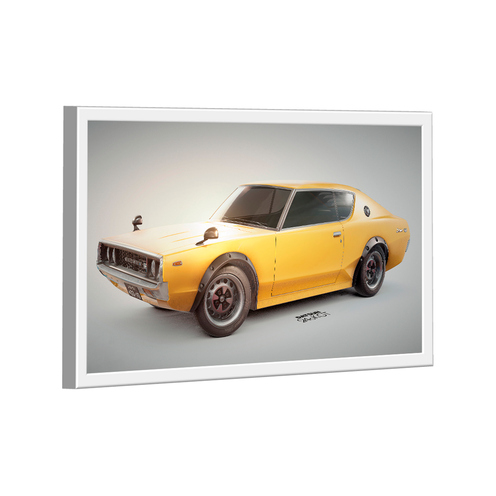 Quadro Dustin 240k GT Amarelo -- BR ARTES