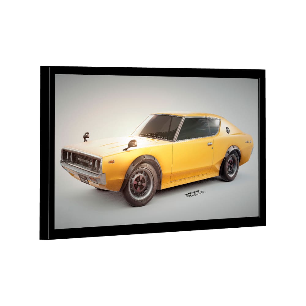 Quadro Dustin 240k GT Amarelo -- BR ARTES