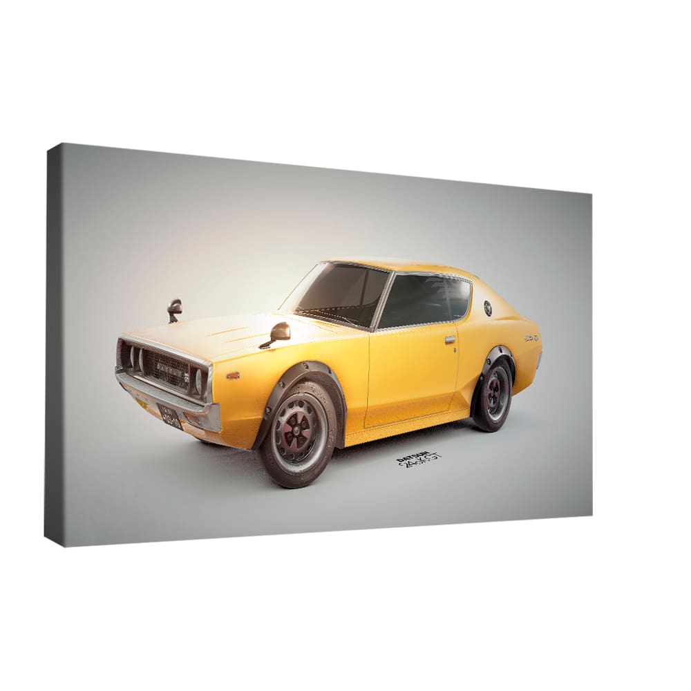 Quadro Dustin 240k GT Amarelo -- BR ARTES