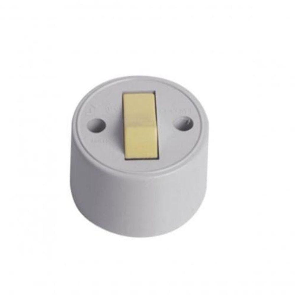 Interruptor Externo Sobrepor 1 Tecla Simples 10A/250Vperlex