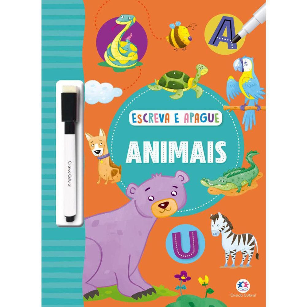 Escreva E Apague - Animais