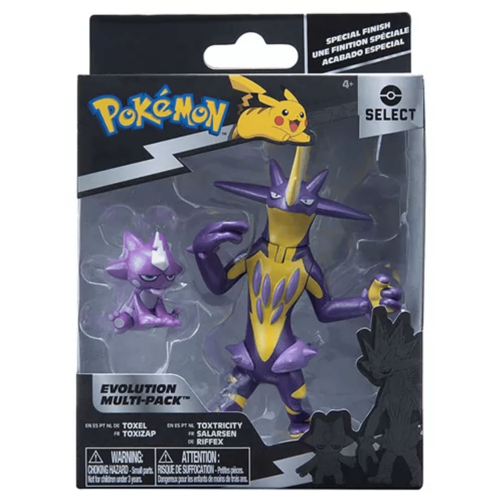 Brinquedo Pokémon Multipack Evolução Pikachu 3295 Sunny