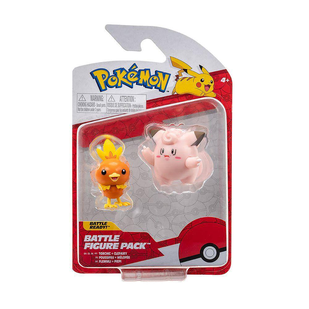 Conjunto de Figuras - Pokémon - Eevee - Flareon - Joelton