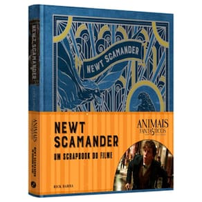 Animais Fantásticos E Onde Habitam - Newt Scamander - Um Scrapbook Do Filme
