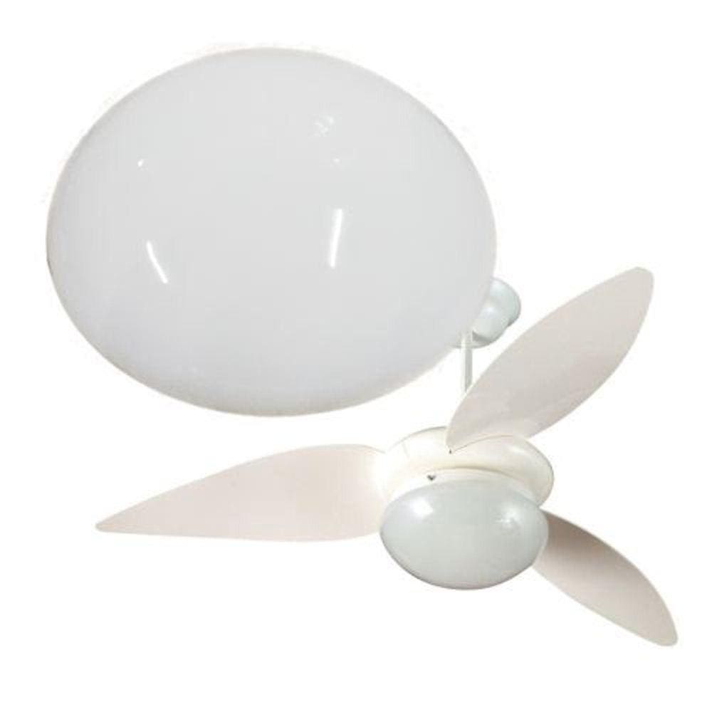 Globo De Vidro Leitoso Para Ventilador De Teto Aliseu Pl