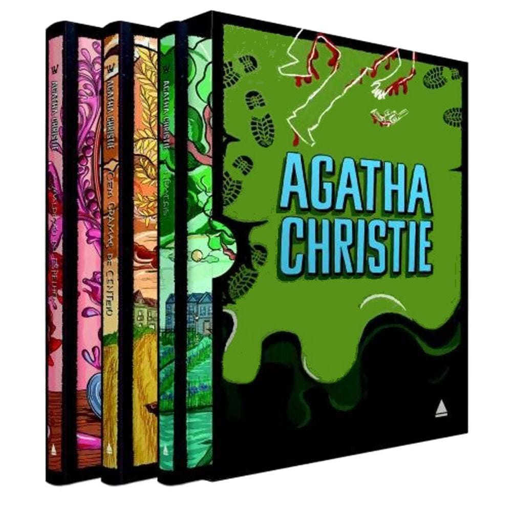 Box - 4 - Agatha Christie - Nemesis; Cem Gramas De Centeio; A Maldiçao Do Espelho