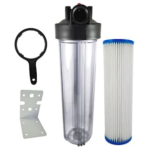 Filtro Big Blue 20`` Chave E Suporte Com Refil Plissado