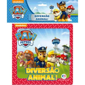 Livro De Banho - Diversão Animal! - Patrulha Canina