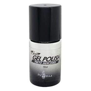 Esmalte Em Gel Preto Mercedes Speed Piu Bella Gel Polish