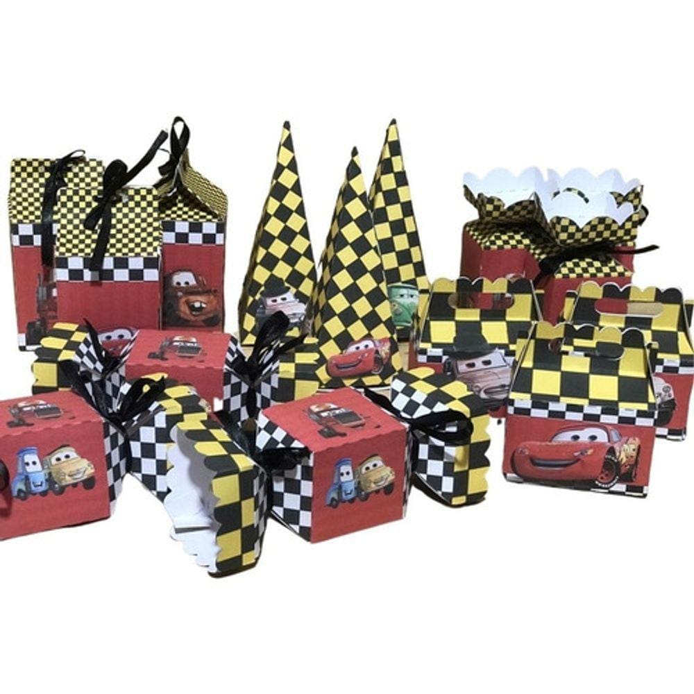 Kit Festa Personalizada Lembrancinhas Carros Disney