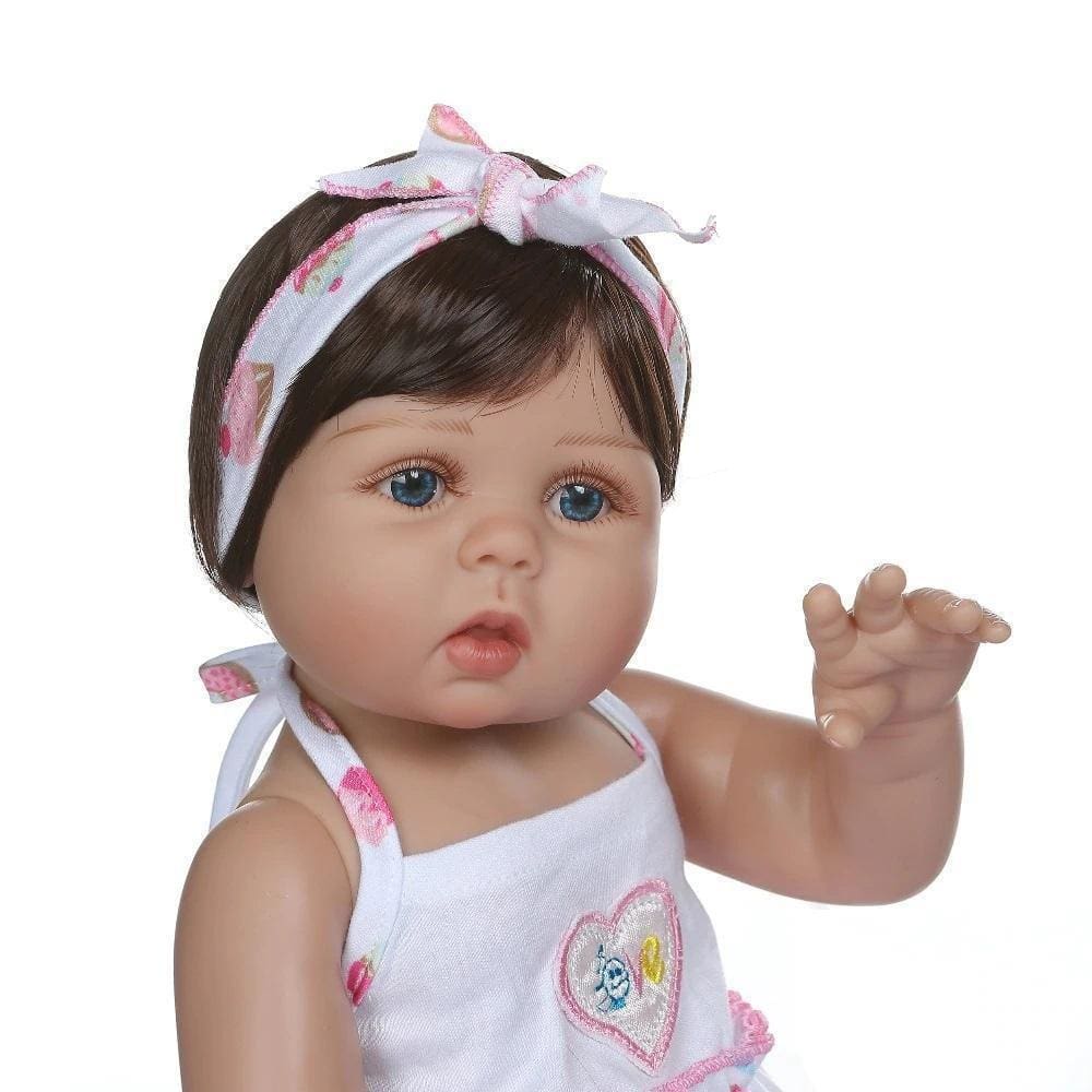 Bebe reborn Boneca estilo reborn Meu Bebezinho 1049 ED1 Brinquedos