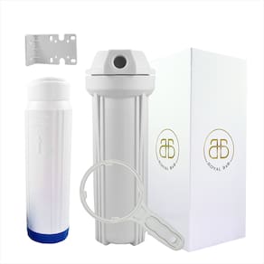 Kit Filtro Água Completo Refil Recarregável Resina Mista