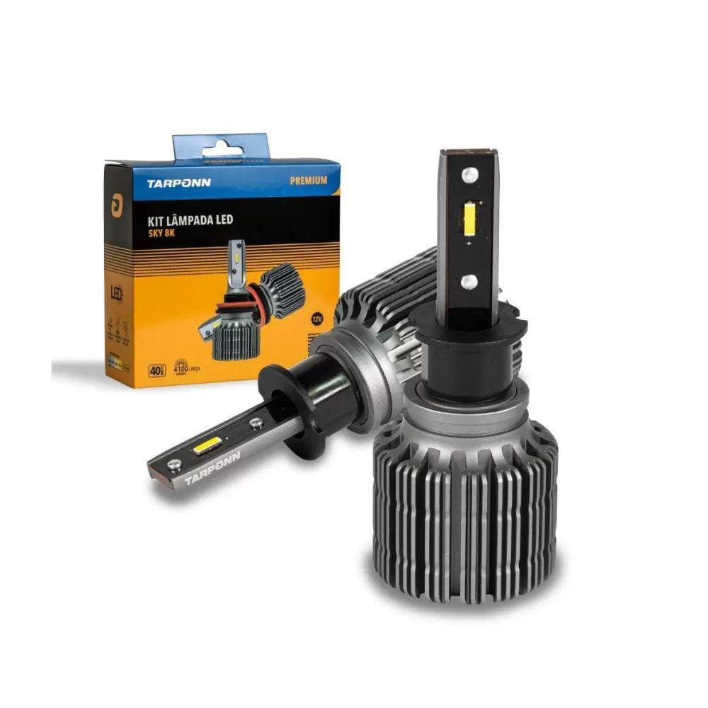 Kit Lampada LED Tarponn SKY 8K Premium H3