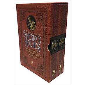 Box - As Novas Aventuras De Sherlock Holmes - 2 Livros