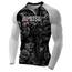 Rash Guard Jiu Skull Masculina Atlética - Preto - GG