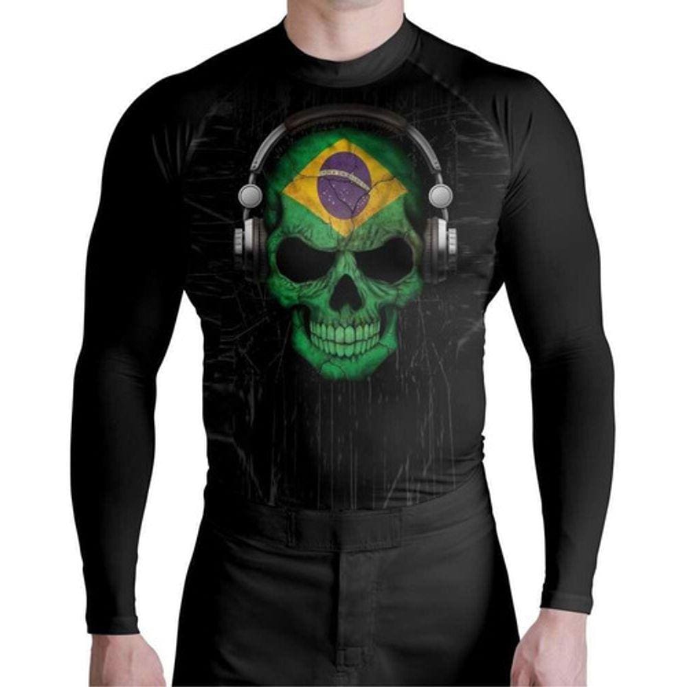 Rash Guard Skull Brasil Atlética
