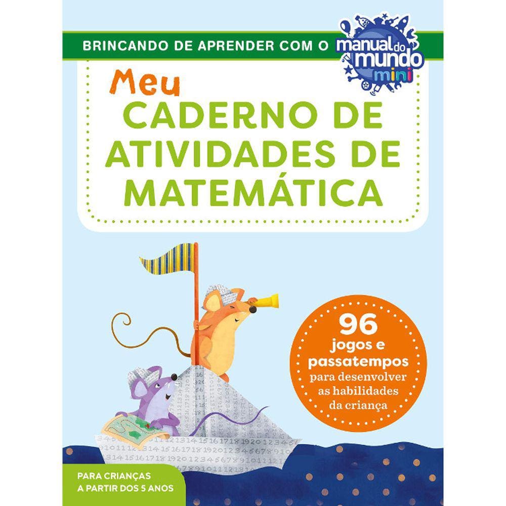 Meu Caderno De Atividades De Matemática