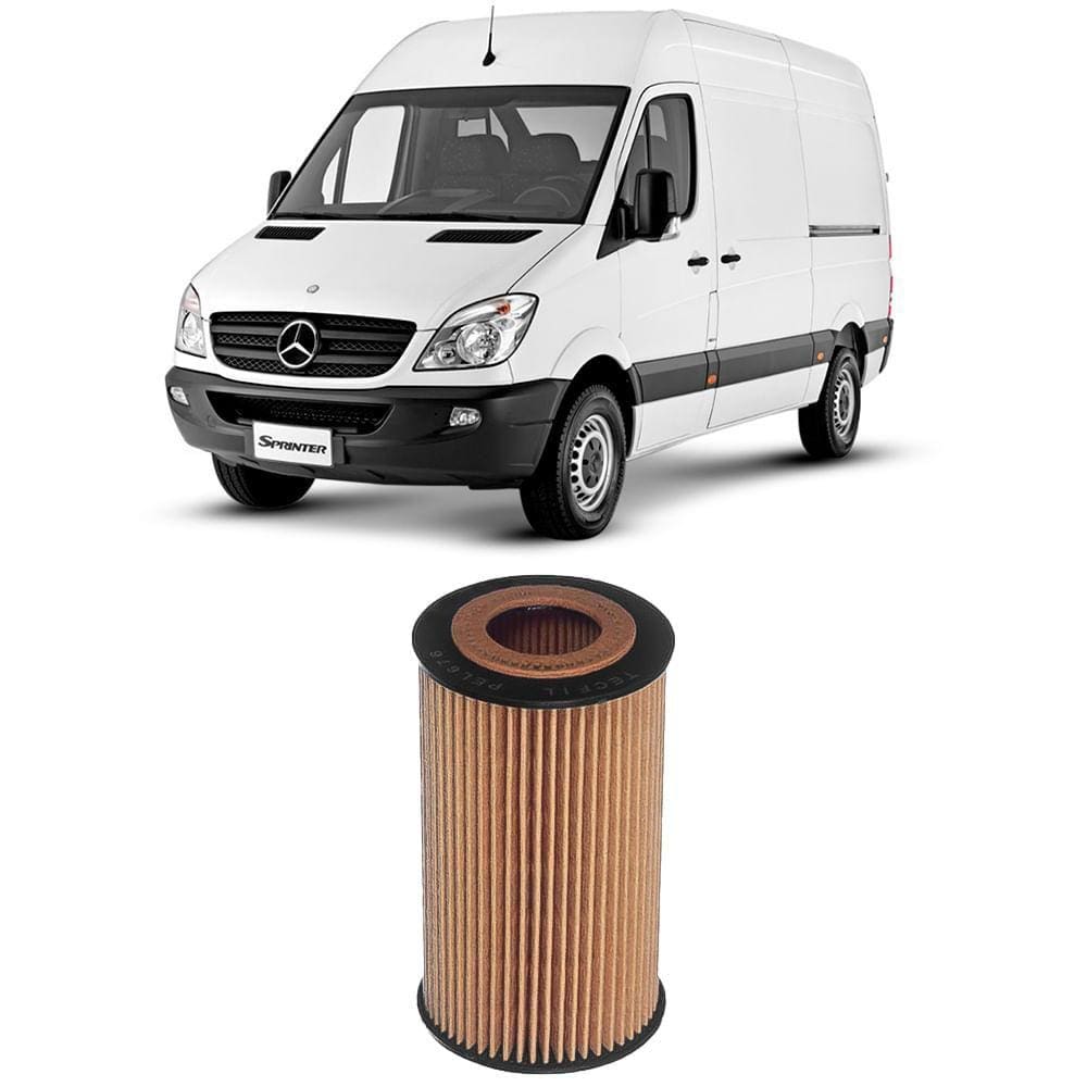 Filtro Óleo Mercedes Benz Sprinter 2009 A 2021 Tecfil Pel676