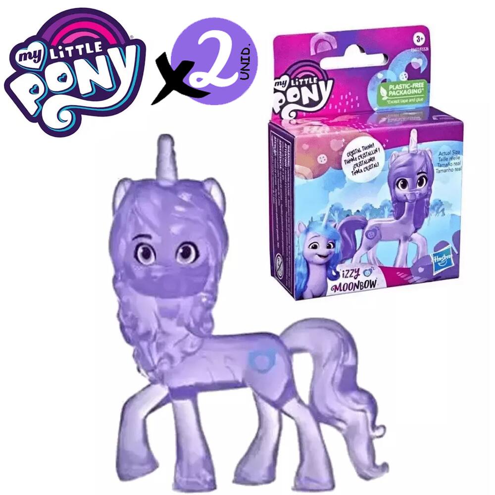 Conjunto de Mini Figuras e Acessórios - My Little Pony - Mini World Magic -  Trailer Mágico - Hasbro