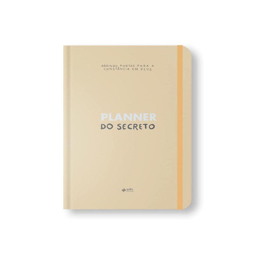 Planner Do Secreto - Capa Amarela
