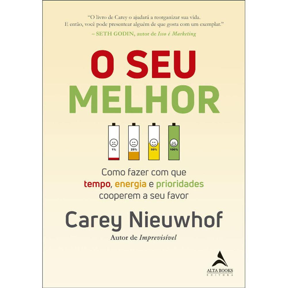 O Seu Melhor - Como Fazer Com Que Tempo, Energia E Prioridades Cooperem A Seu Favor