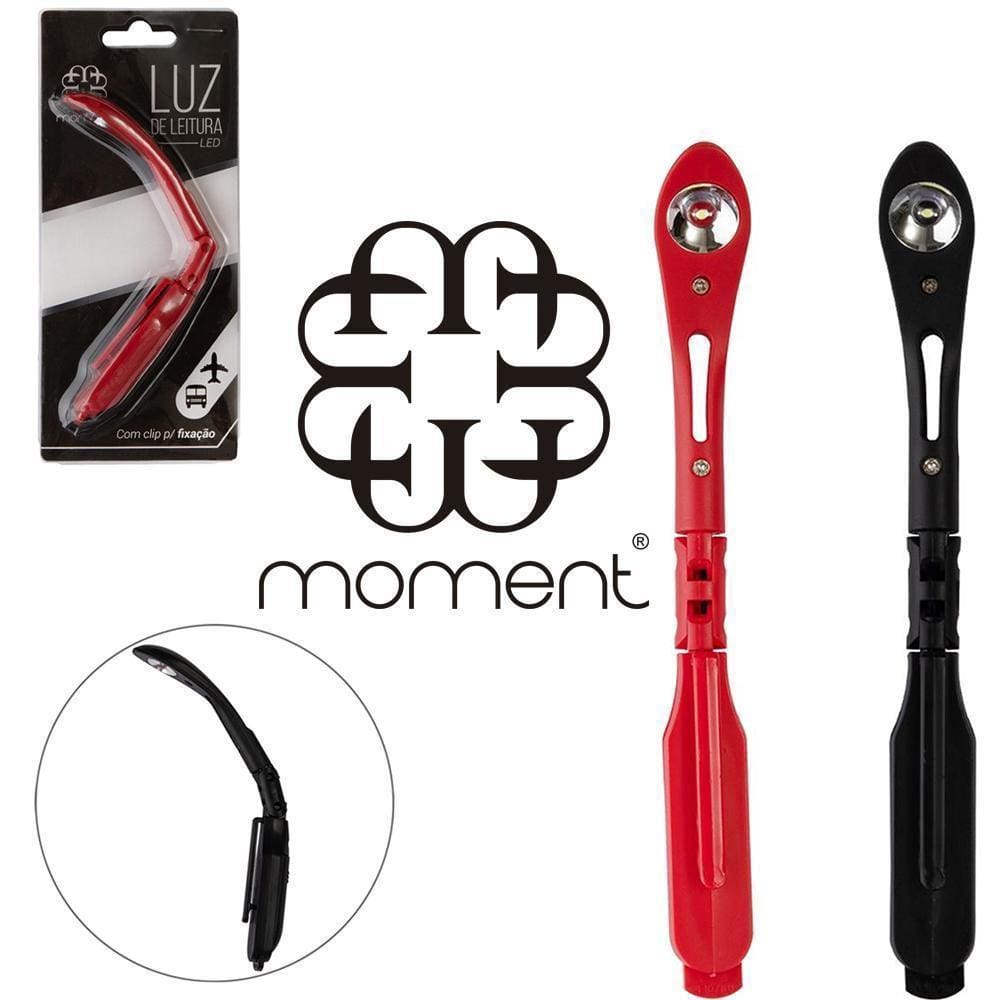 Luminaria Plastico Led Clip Colors A Bateria 14,7Cm Cartela