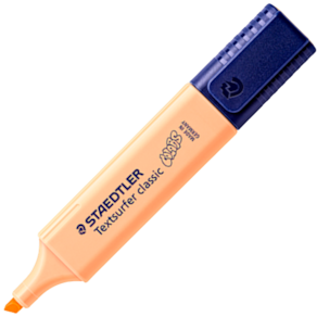 Marca Texto Textsurfer Classic Staedtler Cor Pêssego