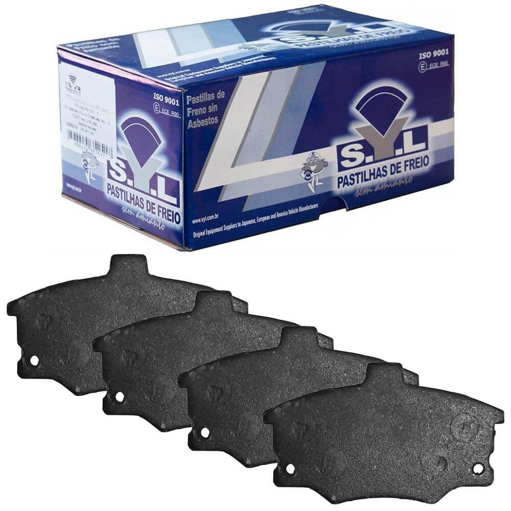 Kit Pastilha Freio Dianteira Fiat Tipo Uno Girling S.Y.L