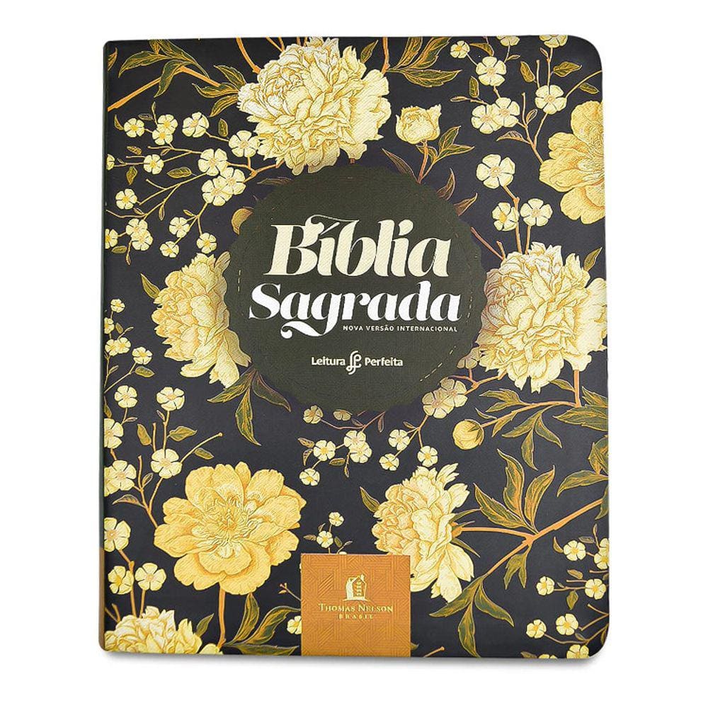 Bíblia Sagrada - Flores Douradas