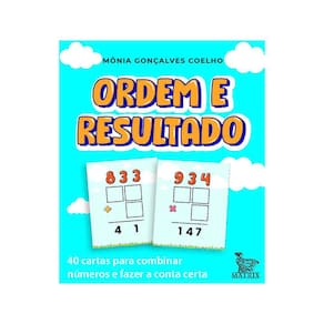 Livro Caixinha - Ordem E Resultado: 40 Cartas Para Combinar Números E Fazer A Conta Certa