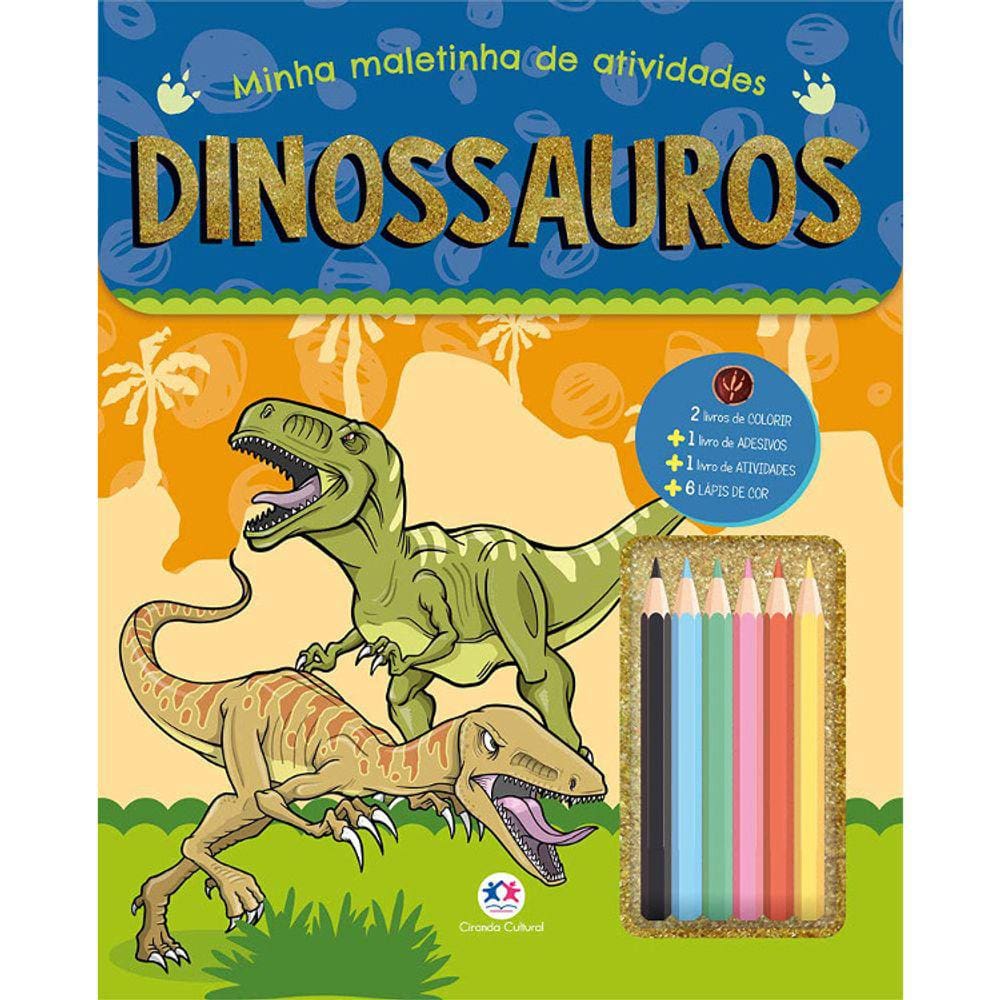 Minha Maletinha De Atividades - Dinossauros