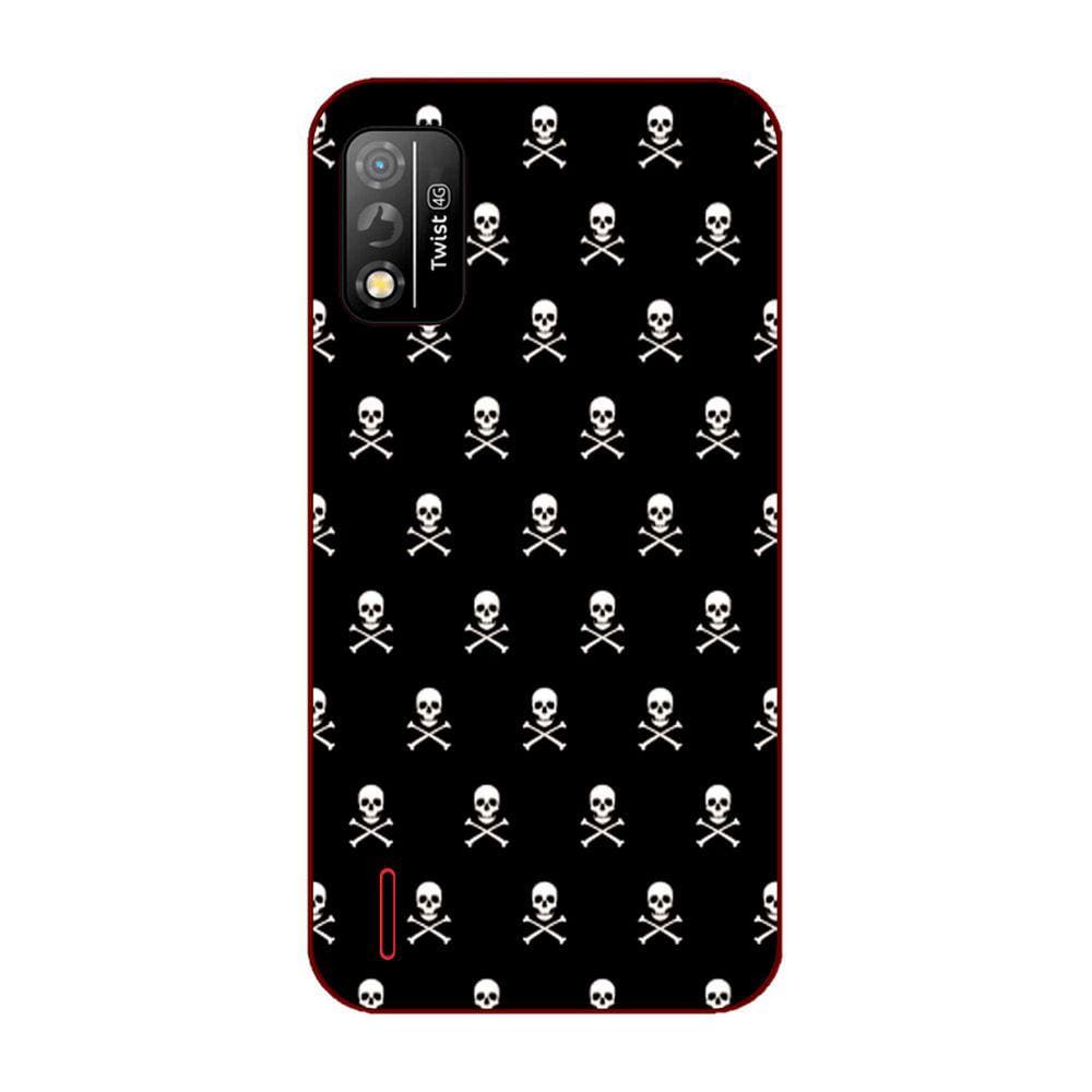 Capa Adesivo Skin201 Verso Para Positivo Twist 4G
