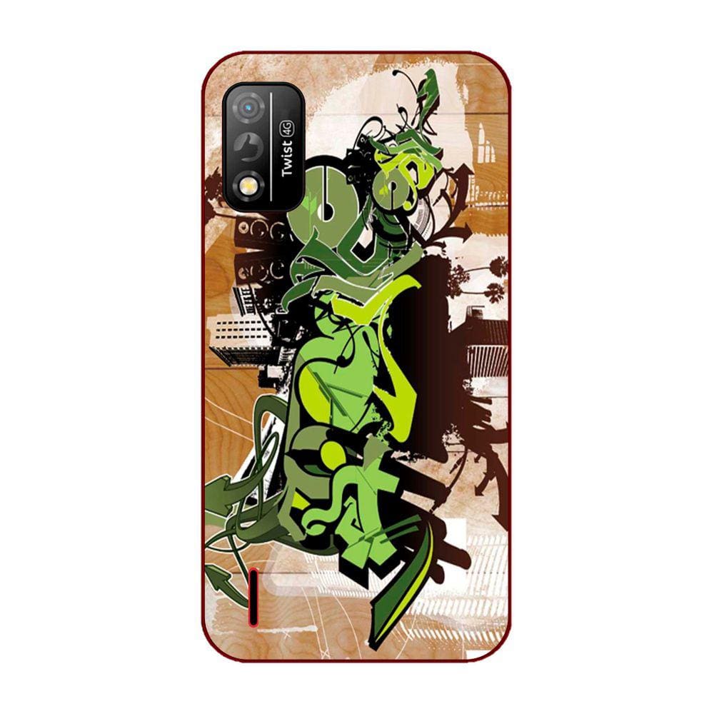 Capa Adesivo Skin072 Verso Para Positivo Twist 4G