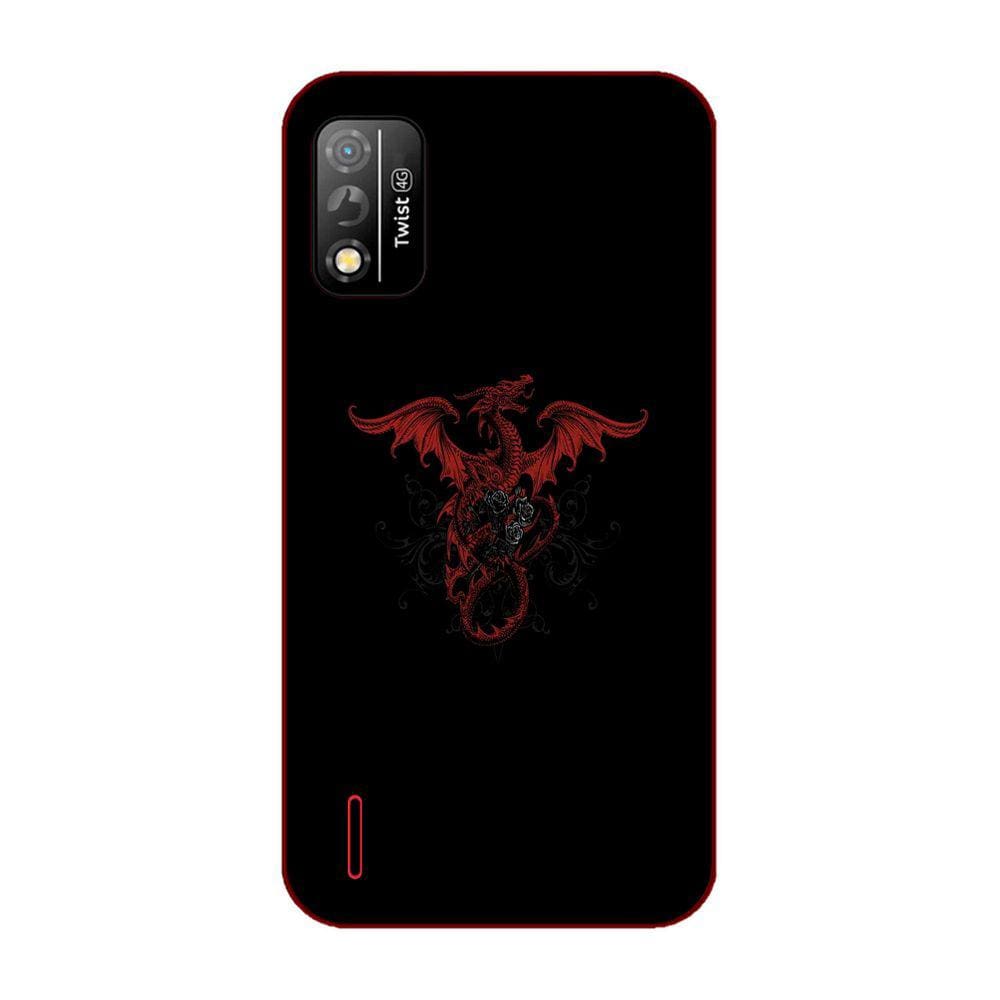 Capa Adesivo Skin255 Verso Para Positivo Twist 4G