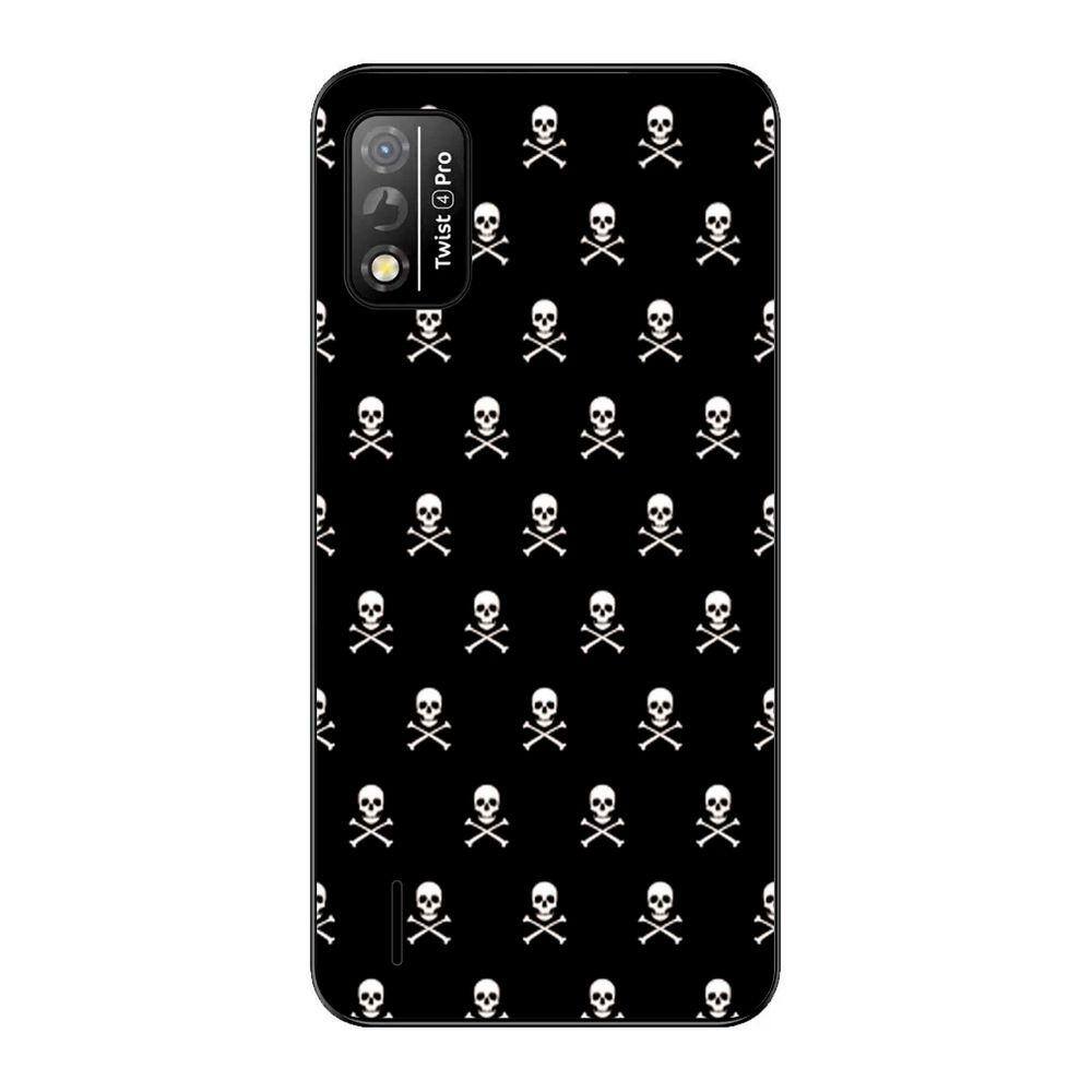Capa Adesivo Skin201 Verso Para Positivo Twist 4 Pro