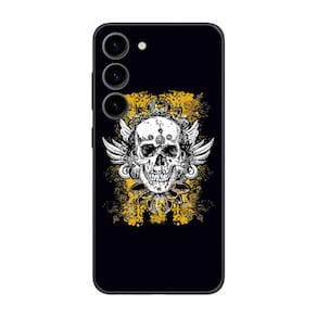 Capa Adesivo Skin374 Verso Para Samsung Galaxy S23 (2023)