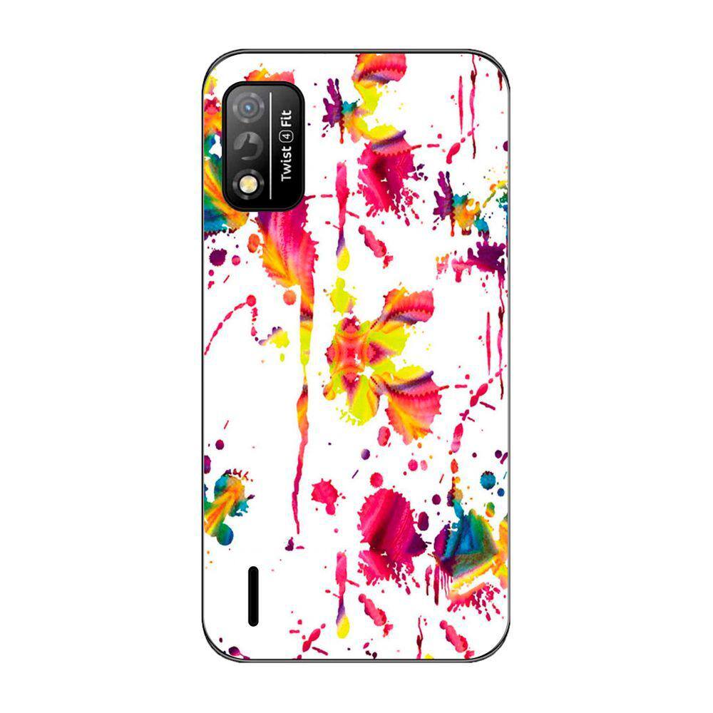 Capa Adesivo Skin205 Verso Para Positivo Twist 4 Fit