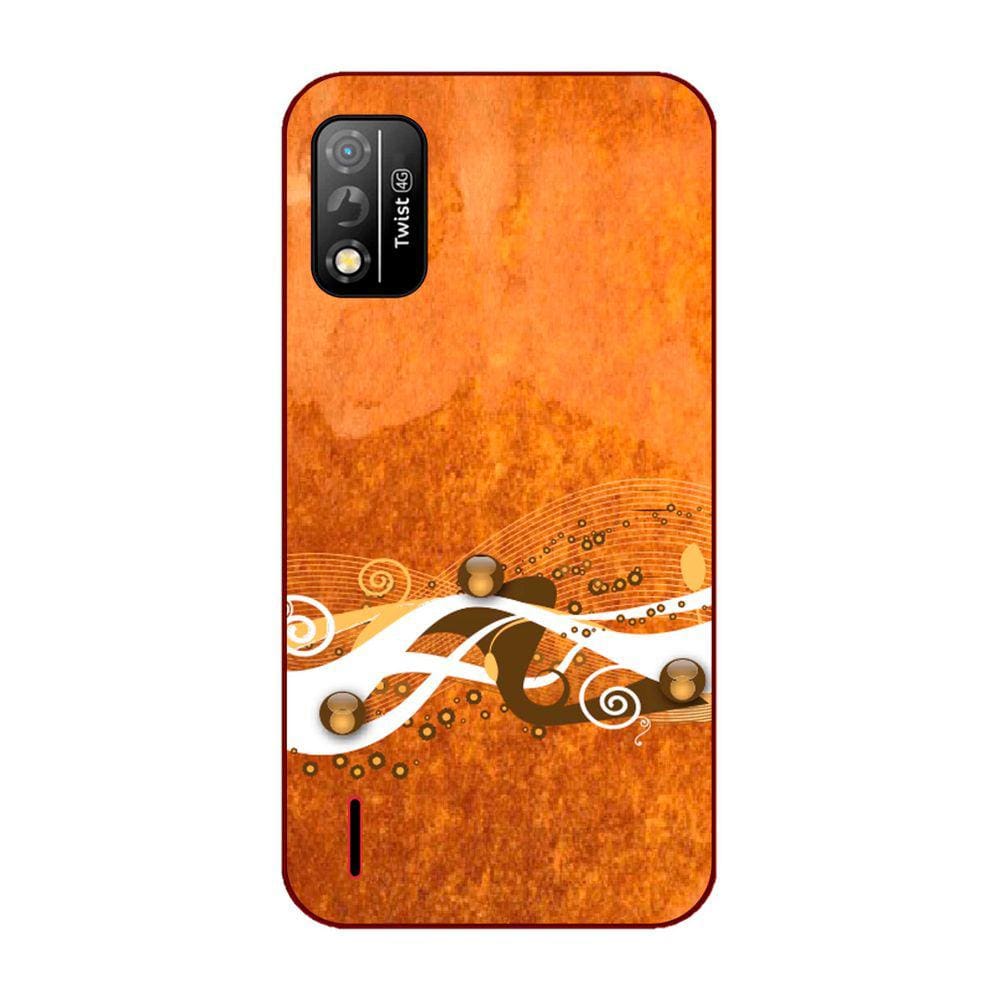 Capa Adesivo Skin371 Verso Para Positivo Twist 4G