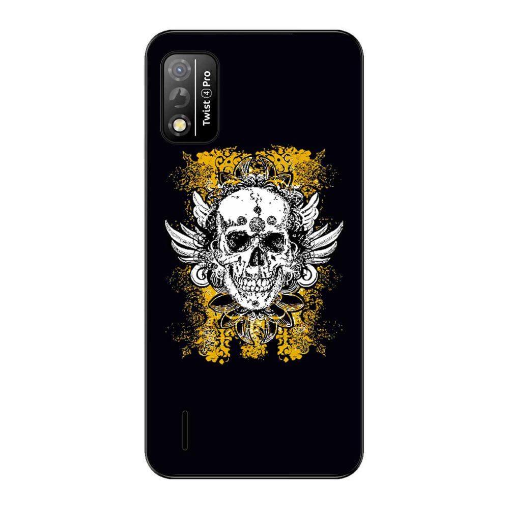 Capa Adesivo Skin374 Verso Para Positivo Twist 4 Pro