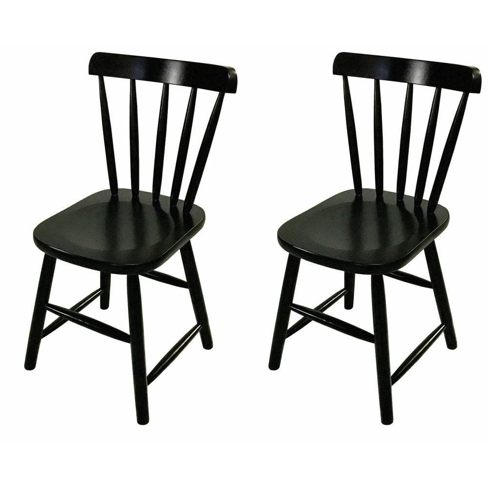 Kit 2 Cadeiras Espanha Deiss Preto