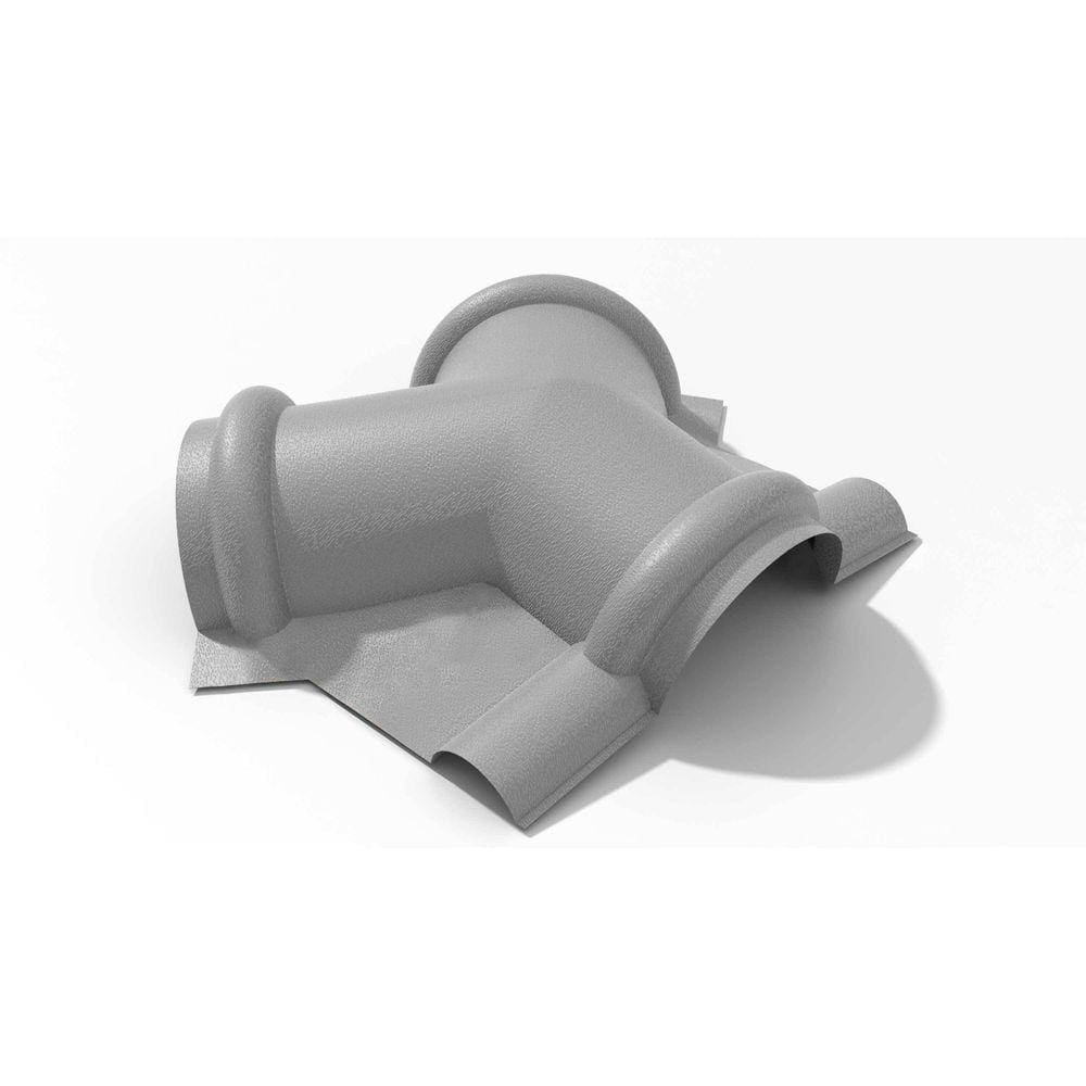 Cumeeira Triangular Plan Permatti Cinza