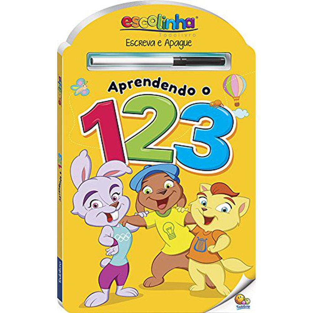 Escreva E Apague - Aprendendo O 123