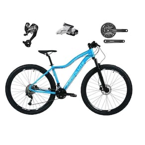 Bicicleta Feminina aro 29 Absolute Hera 27v Câmbios Shimano Altus Freios Hidráulicos - Azul