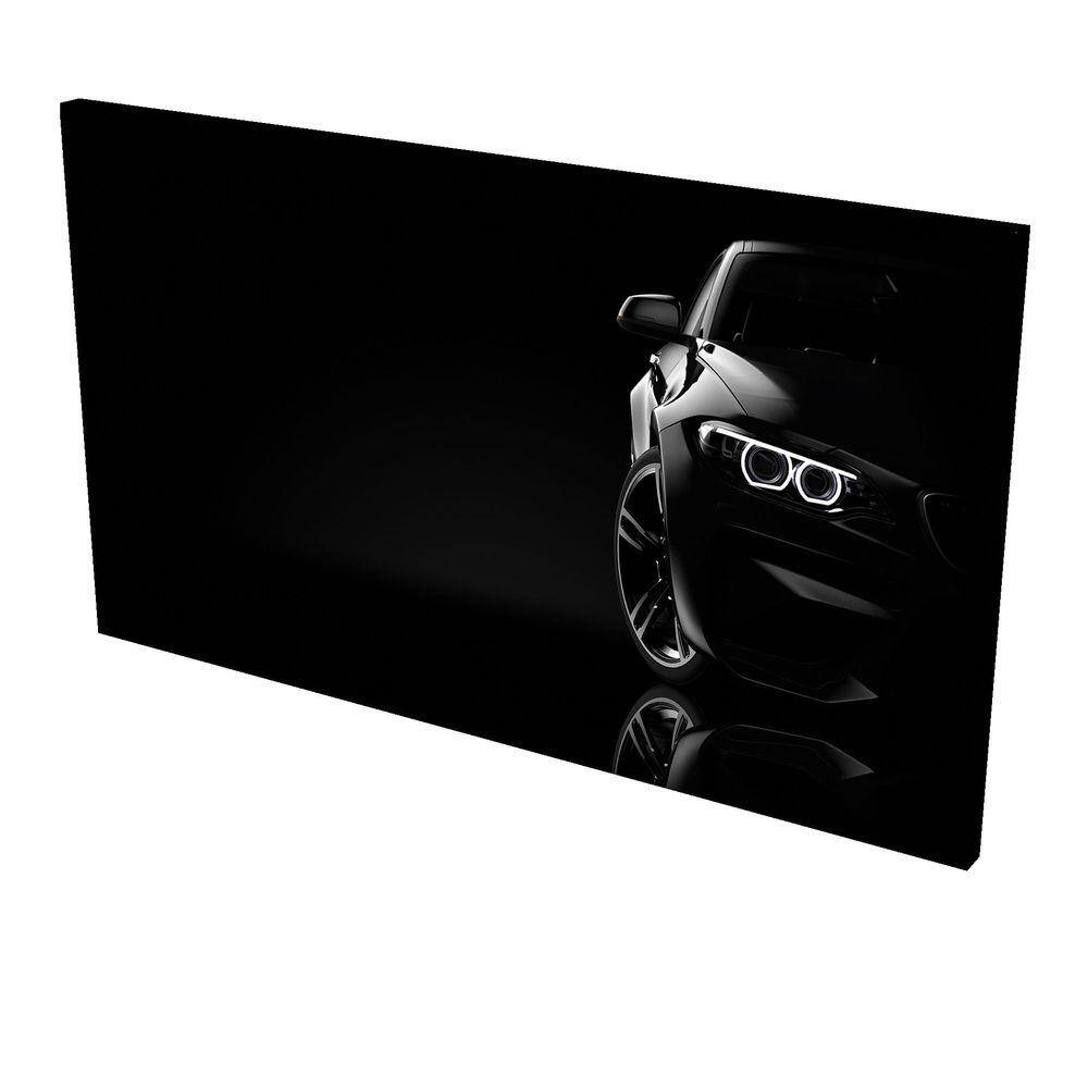 Quadro Decorativo em Tela com Borda Infinita Carro Moderno