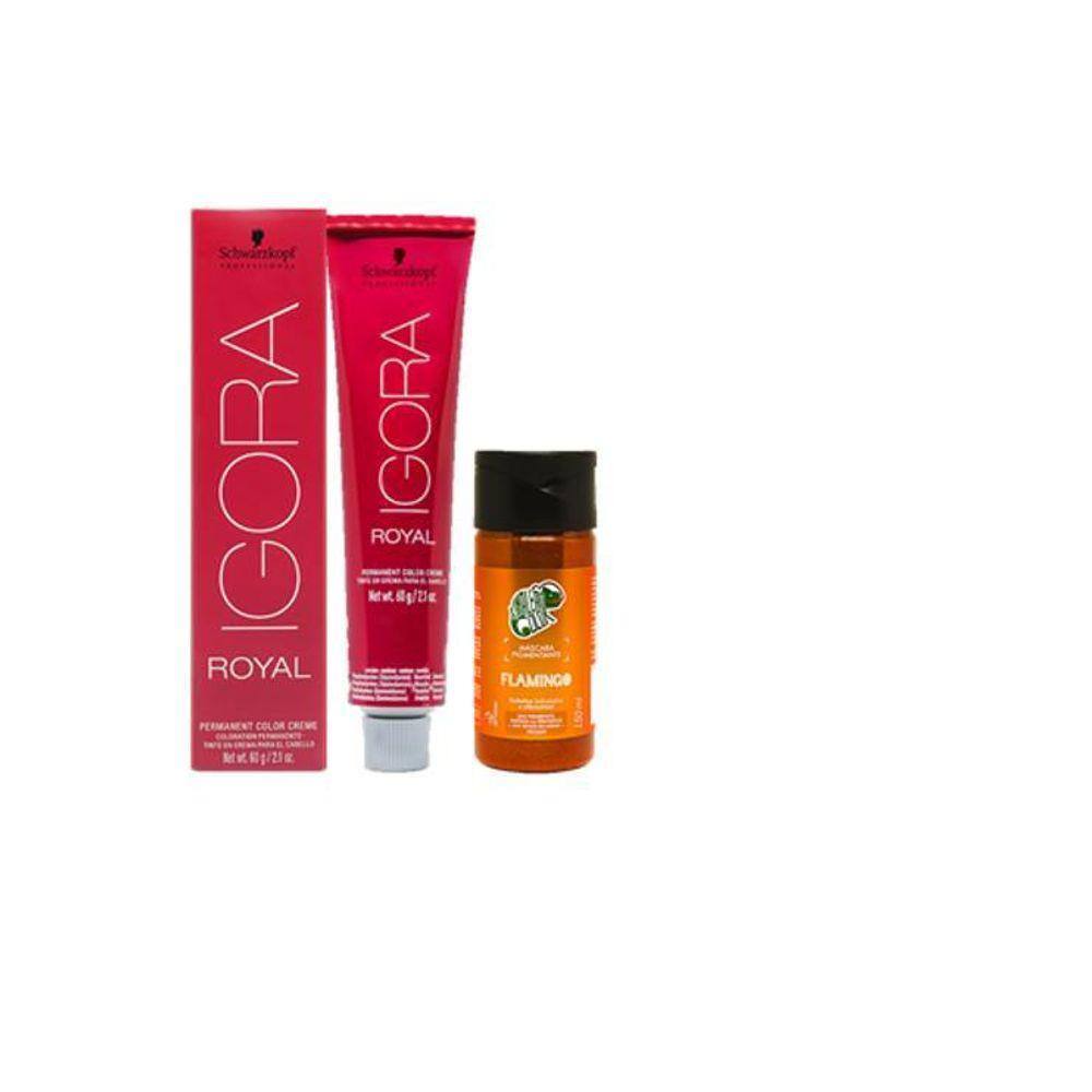 Kit Igora -9.7 Louro Extra Claro Cobre e Tonalizante Raposinha