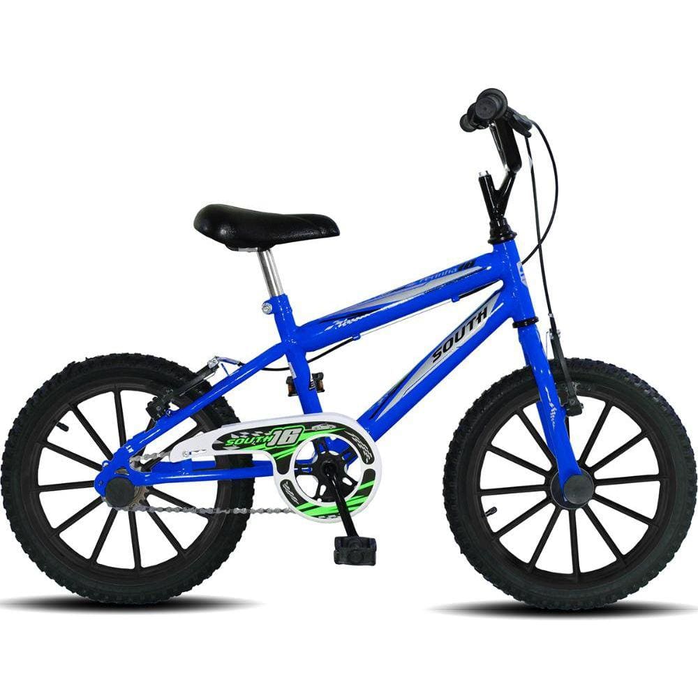 Bicicleta South Bike Ferinha Vb Aro 16 Rígida 1 Marcha - Azul