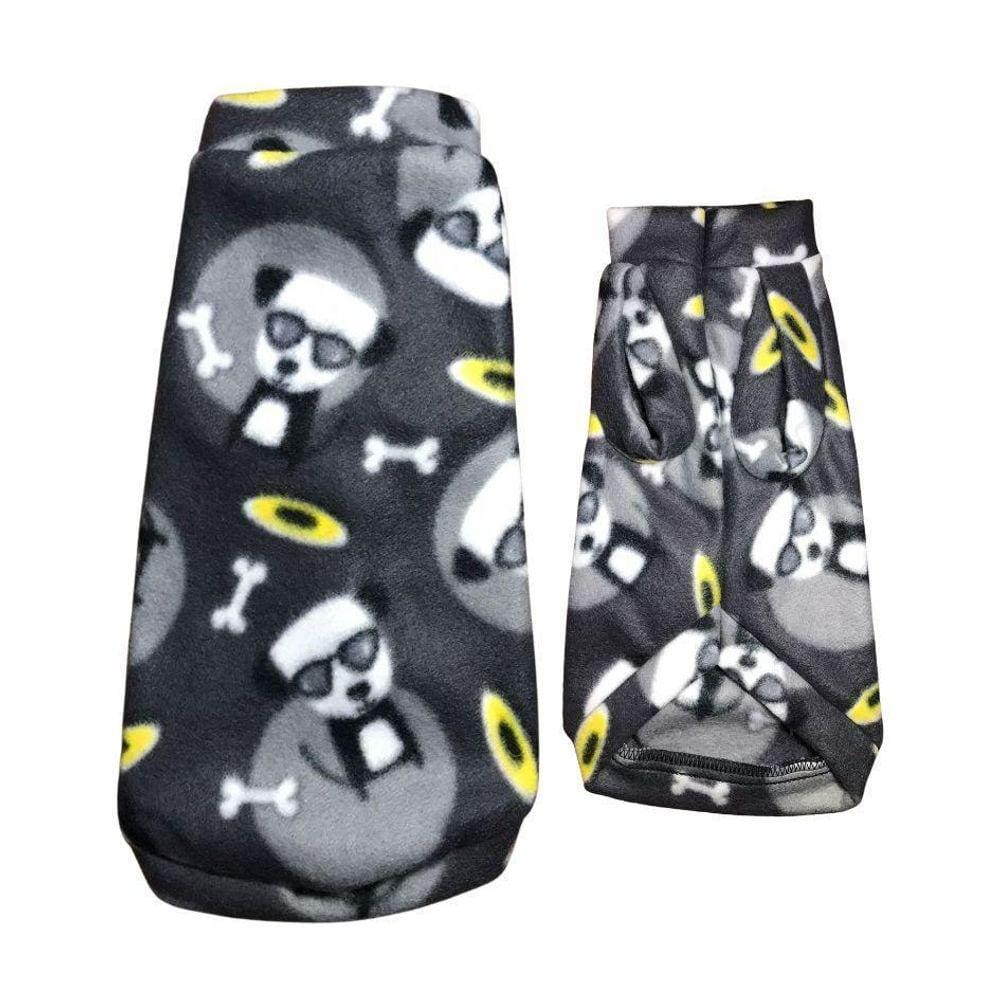 Roupa Para Cães - Suéter De Inverno Cinza P